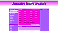 Desktop Screenshot of annuaire-loisirs-creatifs.com